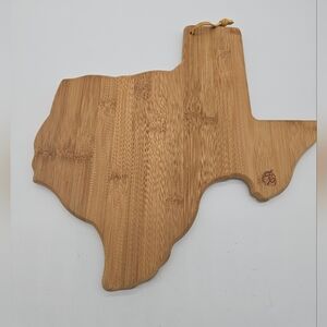 Totally Bamboo Texas Shaped Bamboo Cutting Board
